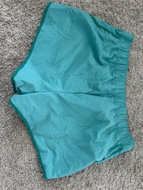 Old Navy Teal Athletic Shorts with Dark Trim